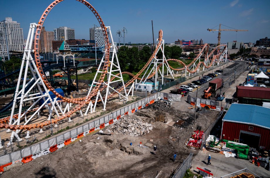 Luna Park in Coney Island, United States